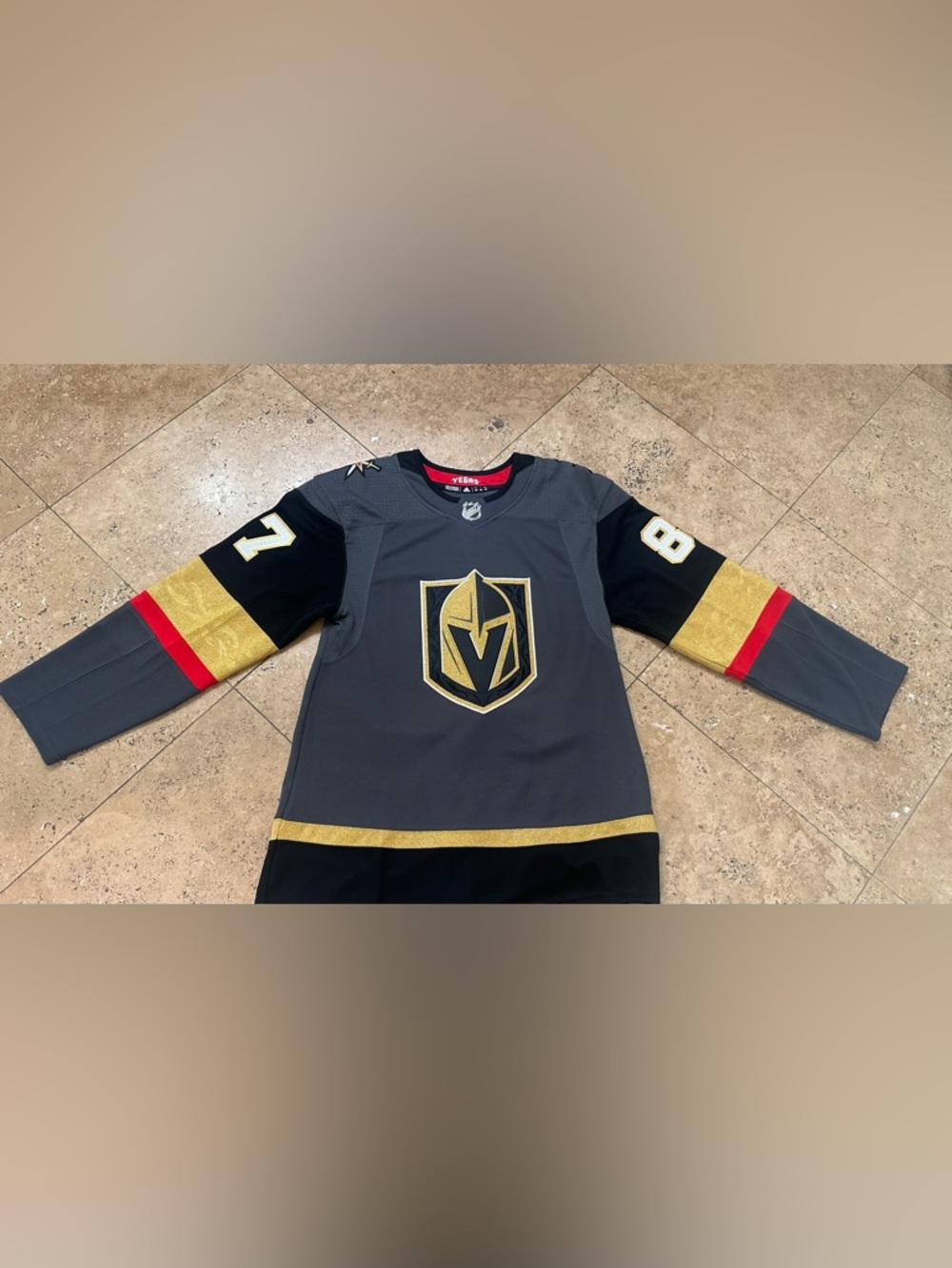 Vegas Golden Knights Adidas authentic home jersey #Vegas Strong - Picture 2 of 9